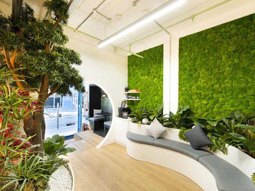 Green integration for offices