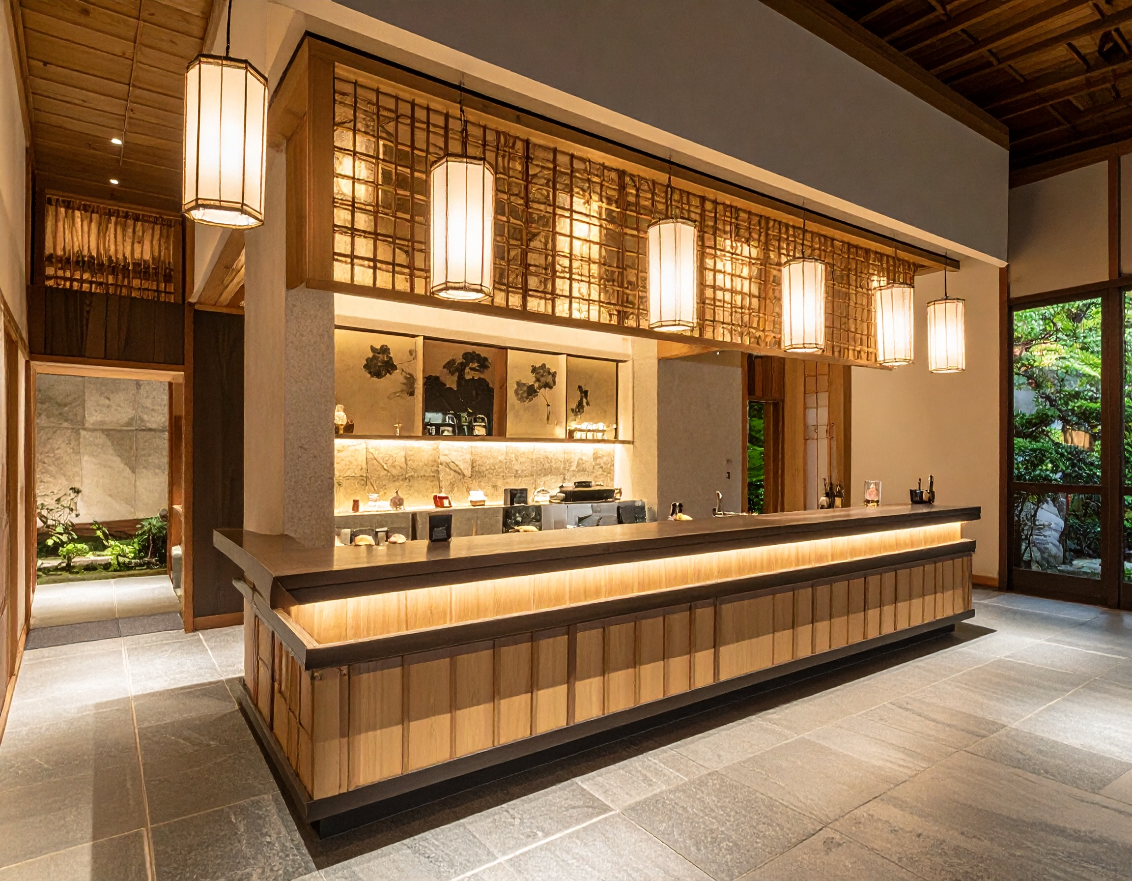 Japanese Restaurant Interior Design