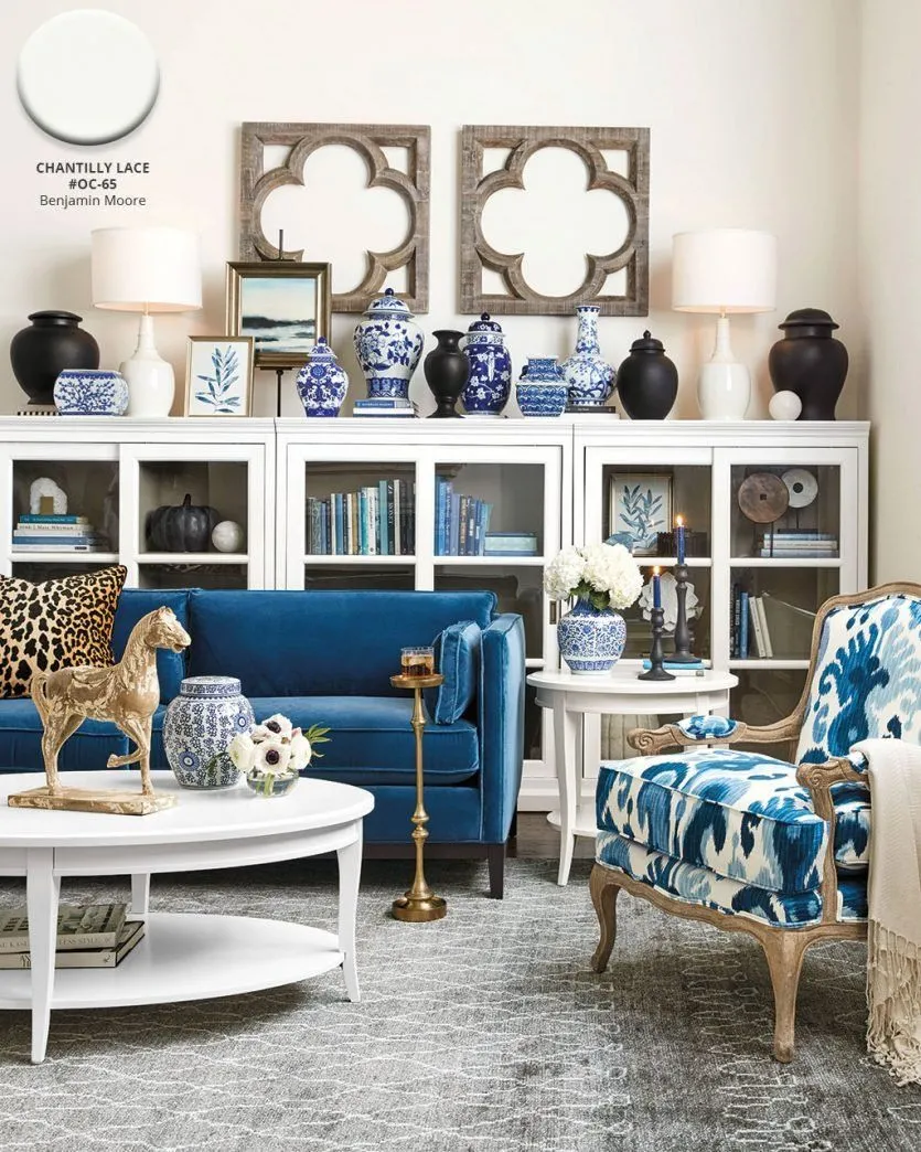 Decorated in a classic style with weave pattern