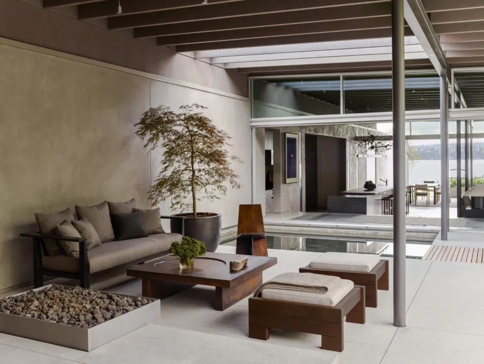 Signature elements of Asian Zen interiors