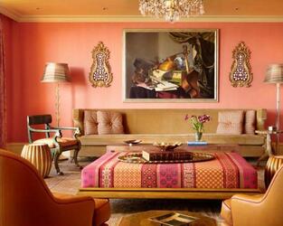 interior decorating orange color shades 20